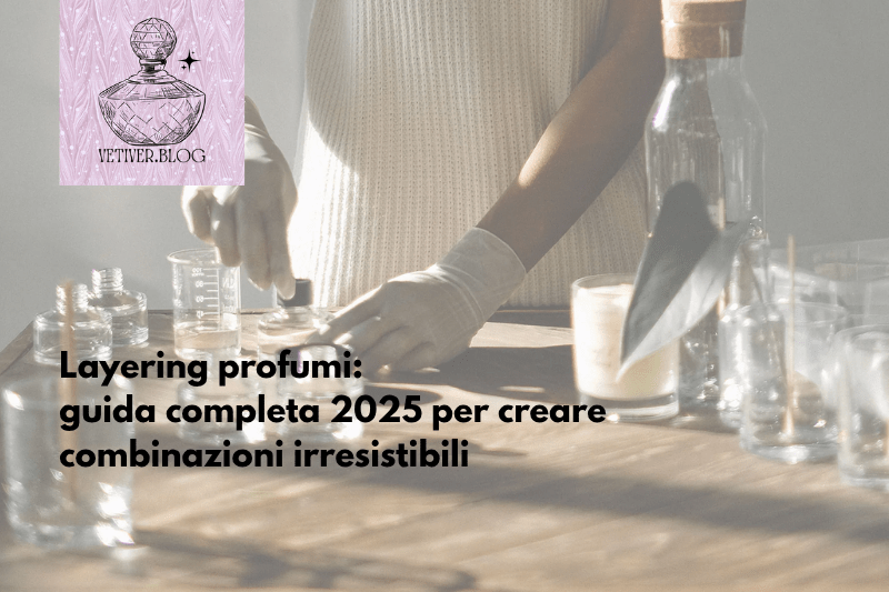 Layering profumi: guida completa 2025 per creare combinazioni&nbsp;irresistibili