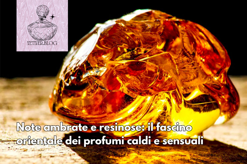 Note ambrate e resinose: il fascino orientale dei profumi caldi e&nbsp;sensuali